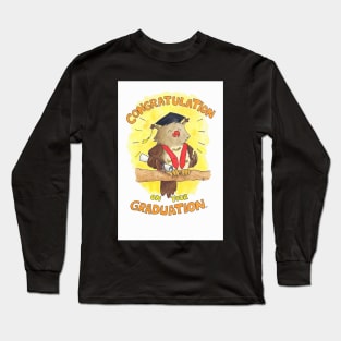 Congratulation on your Graduation Owl Long Sleeve T-Shirt